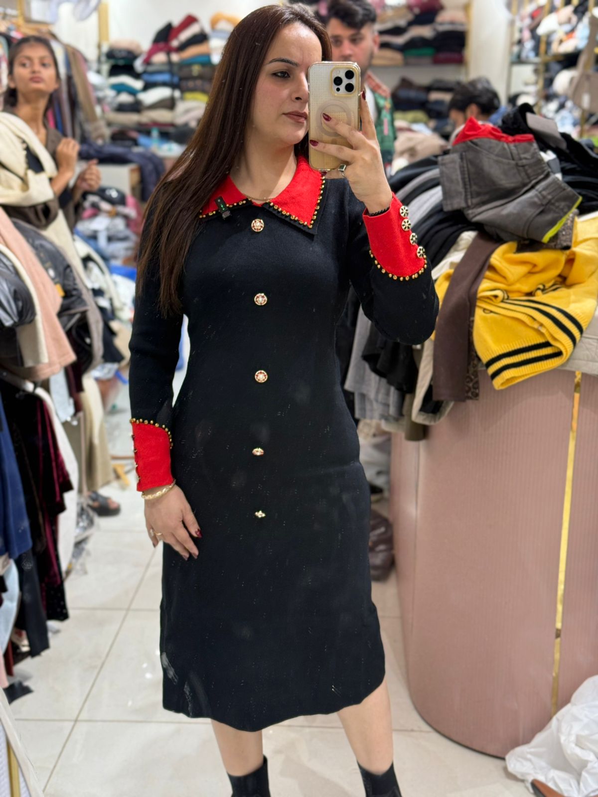 Designer Knitted Dress