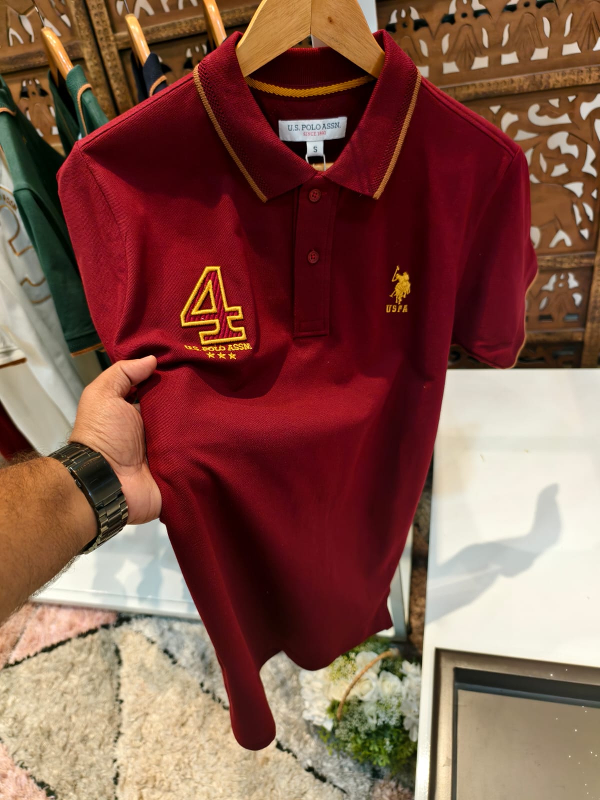 Heritage Embroidery Polo Tee