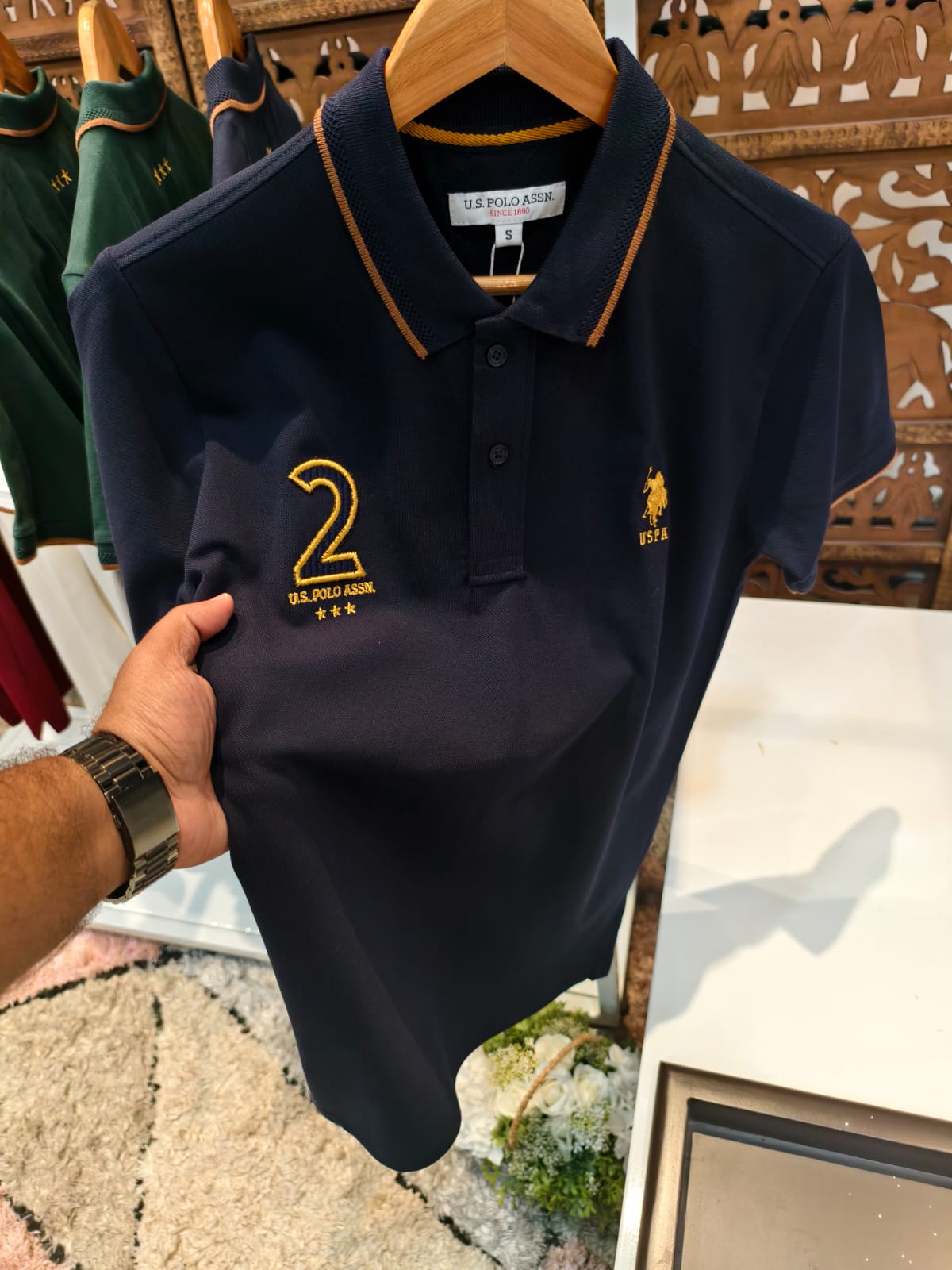 Heritage Embroidery Polo Tee