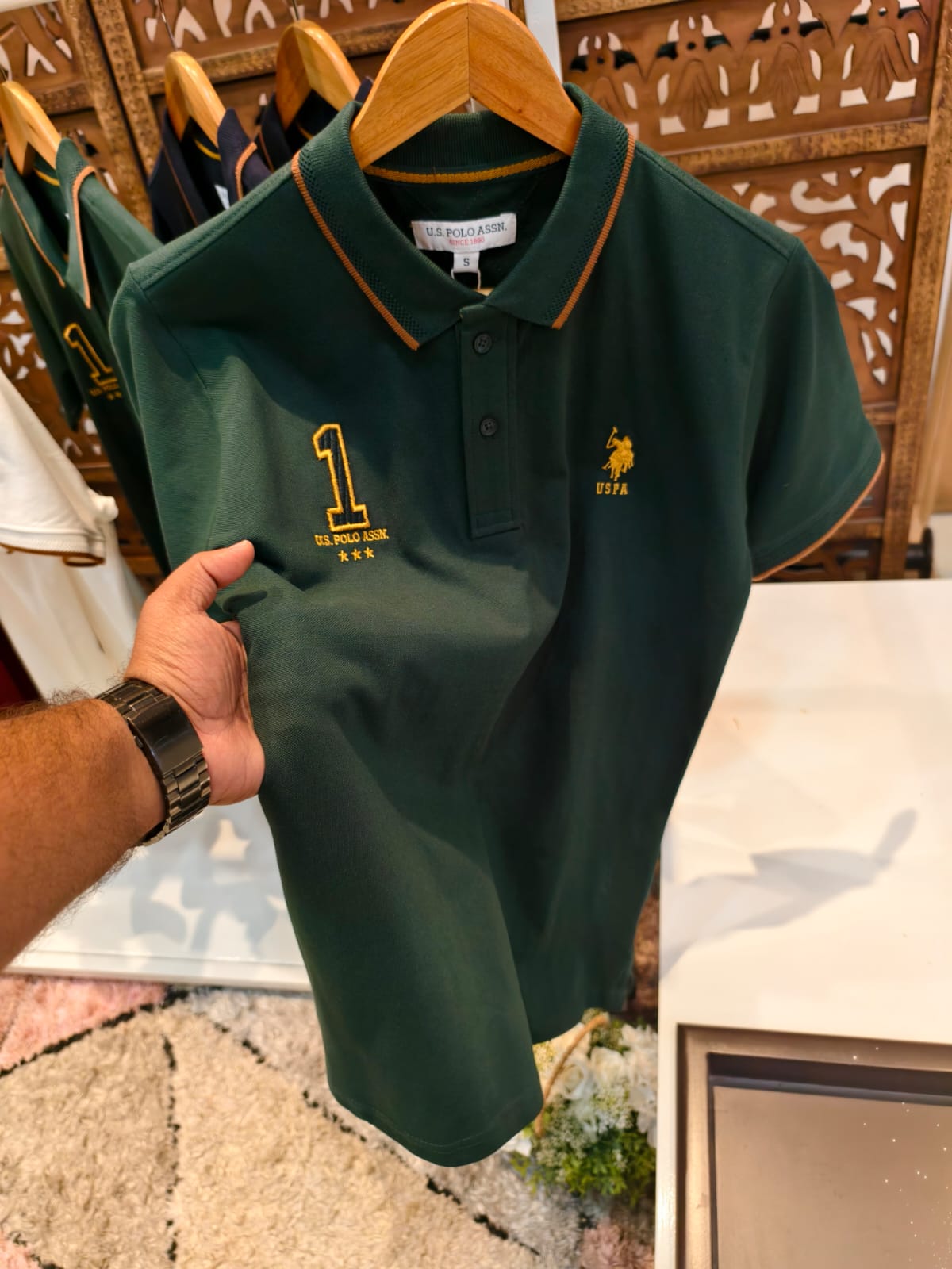 Heritage Embroidery Polo Tee
