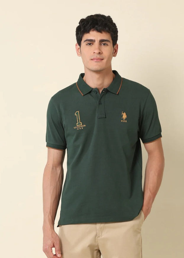 Heritage Embroidery Polo Tee