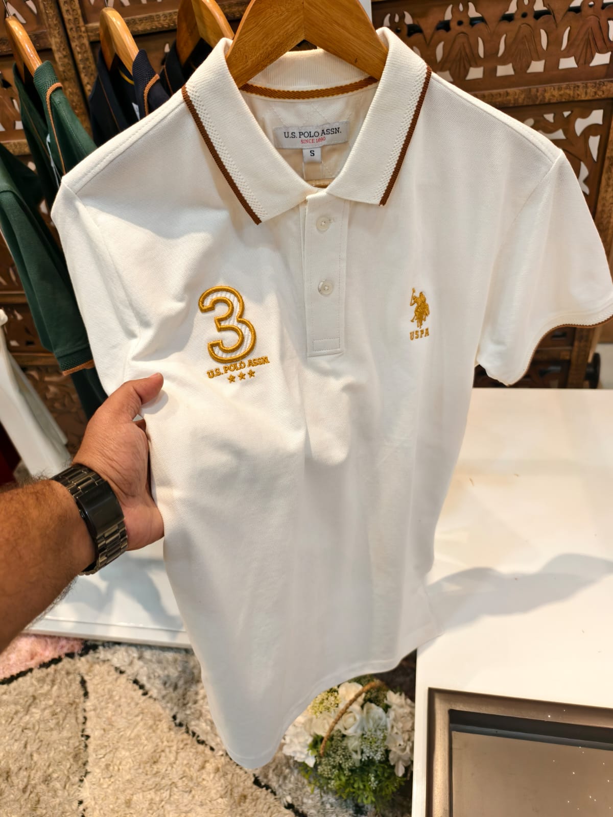Heritage Embroidery Polo Tee