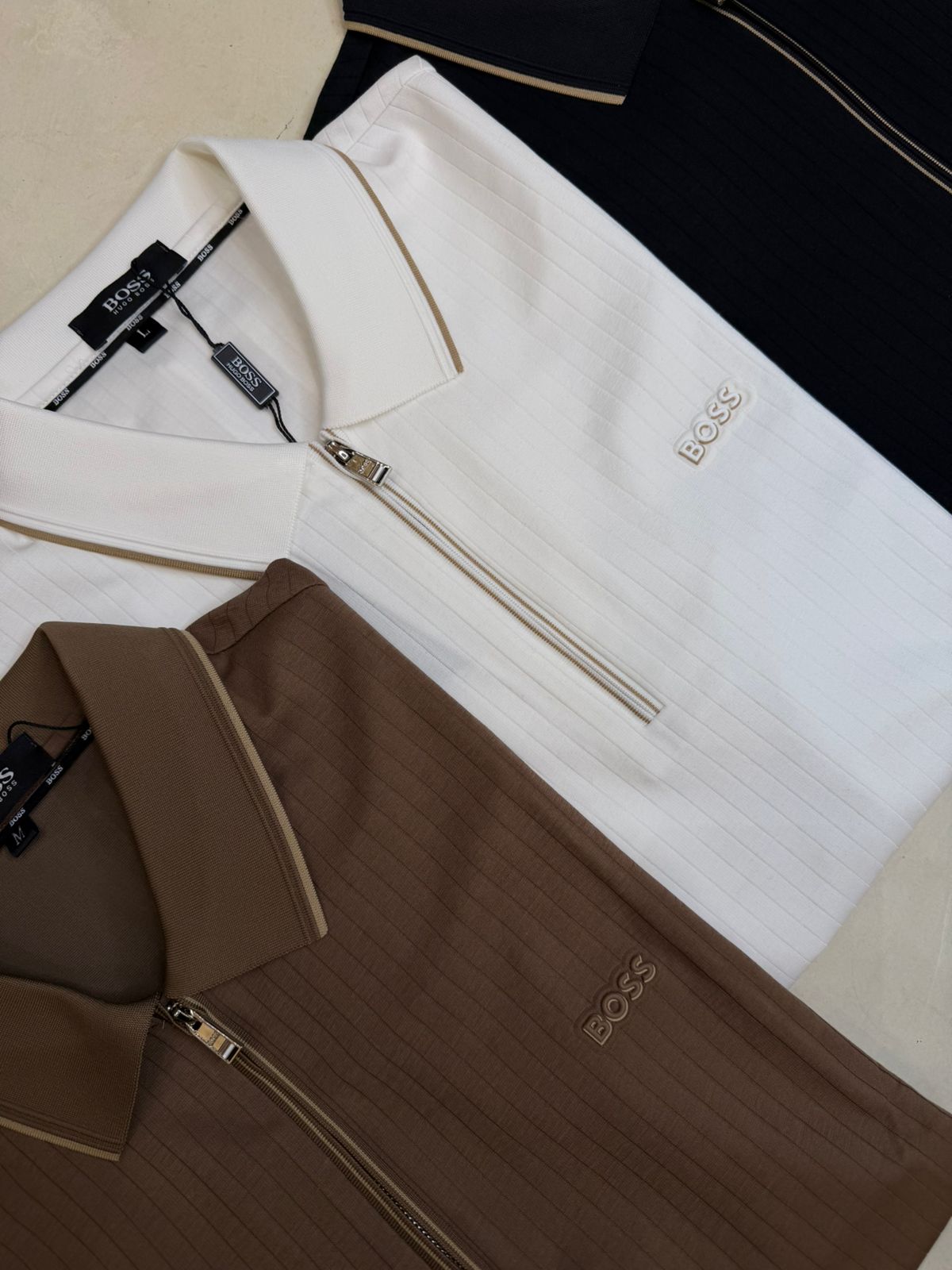 Elite Ribbed Collar Tee