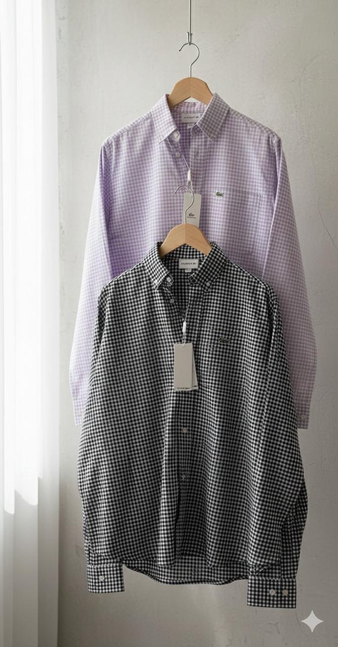 Premium Micro Check Cotton Shirt