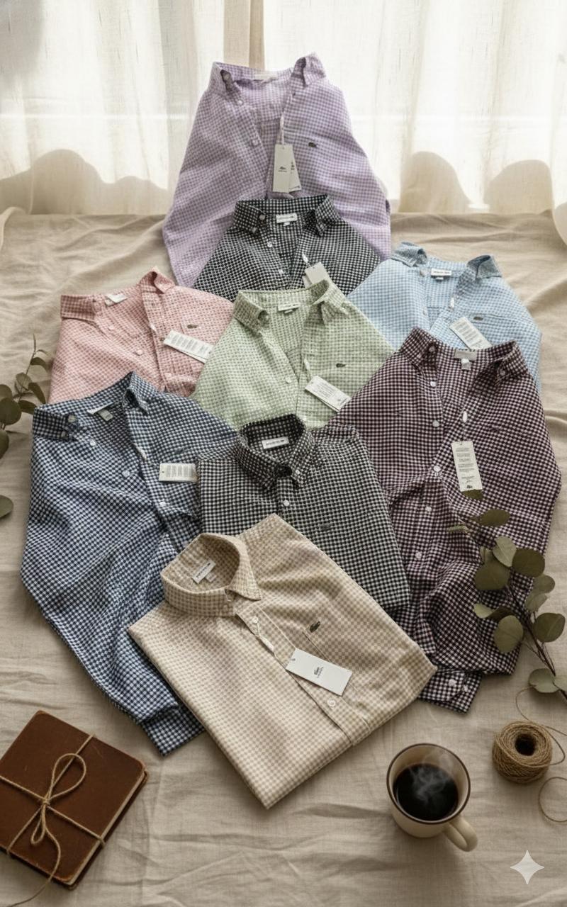 Premium Micro Check Cotton Shirt