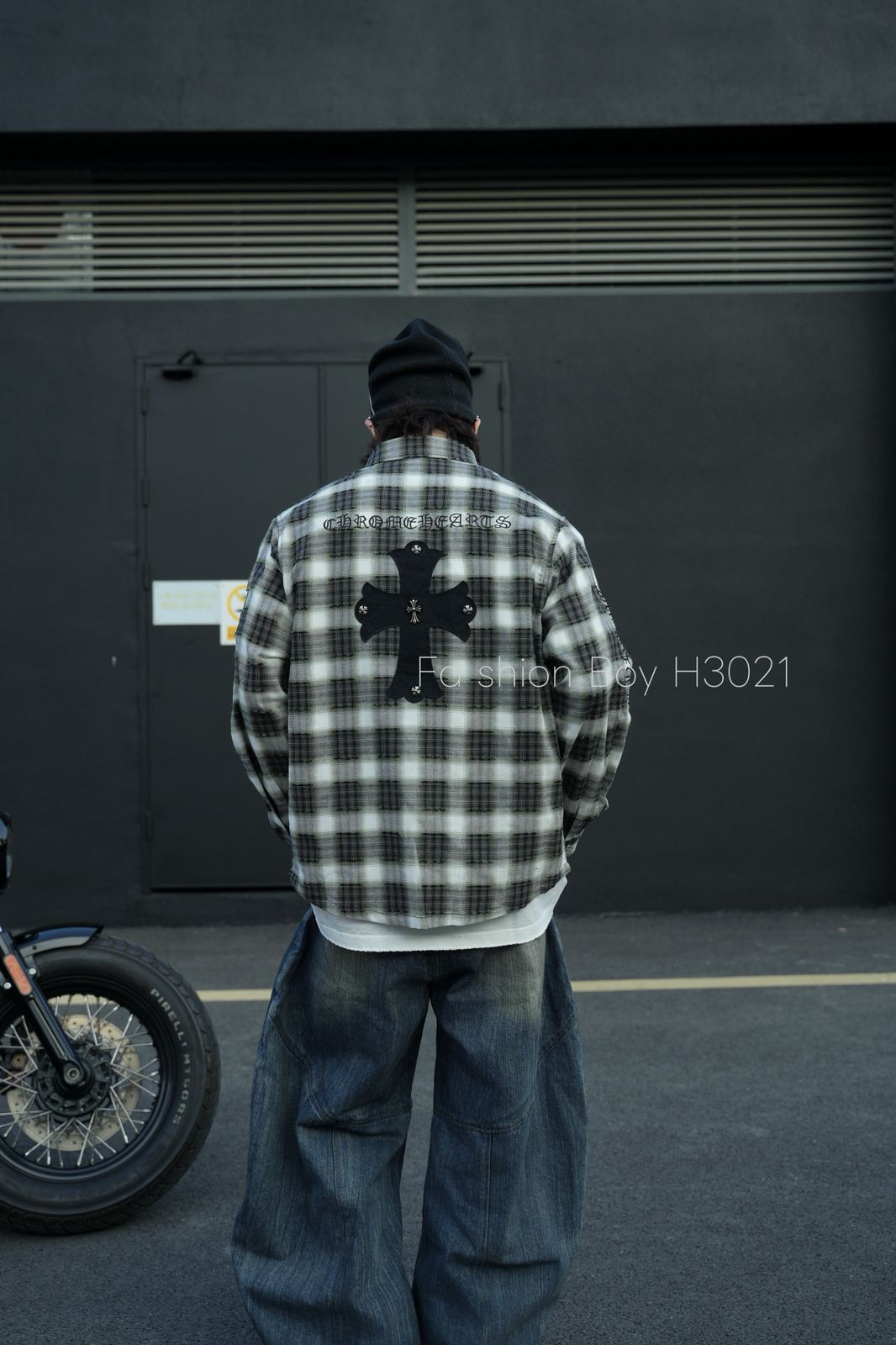 Urban Cross Patch Check Shirt