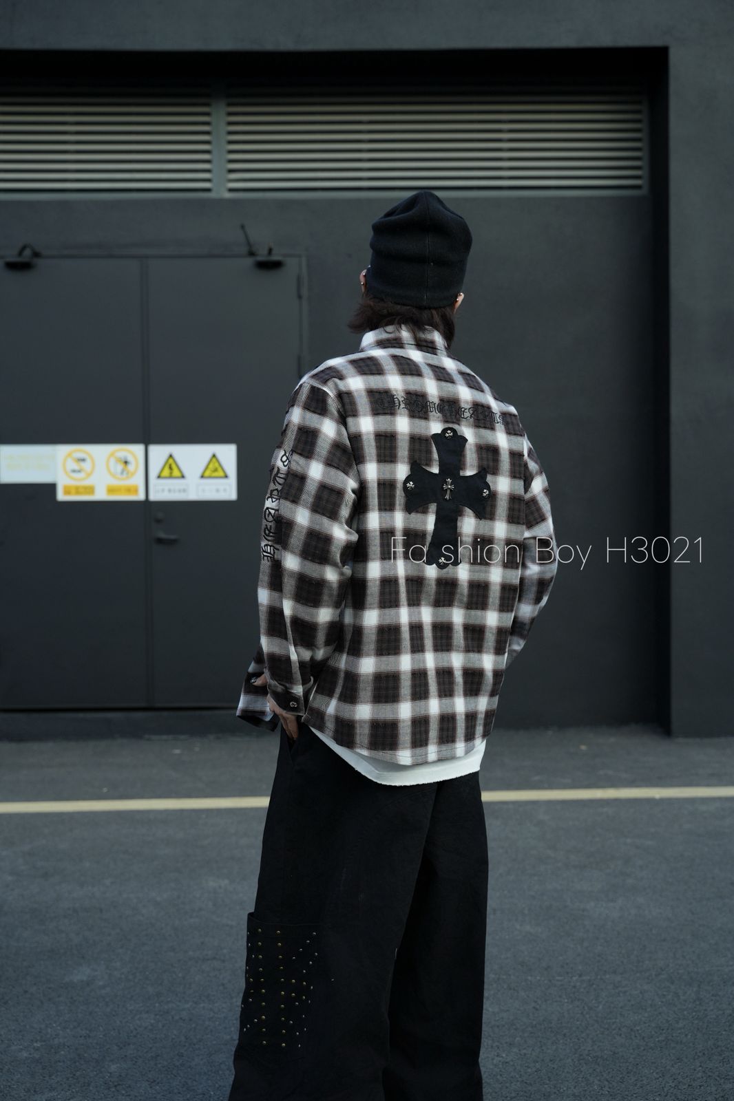 Urban Cross Patch Check Shirt