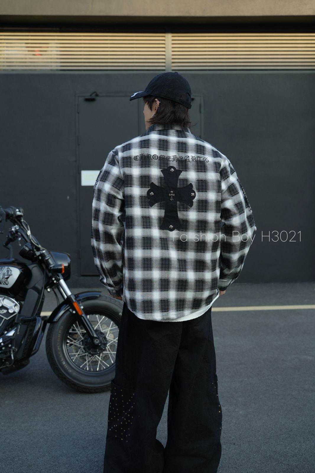 Urban Cross Patch Check Shirt