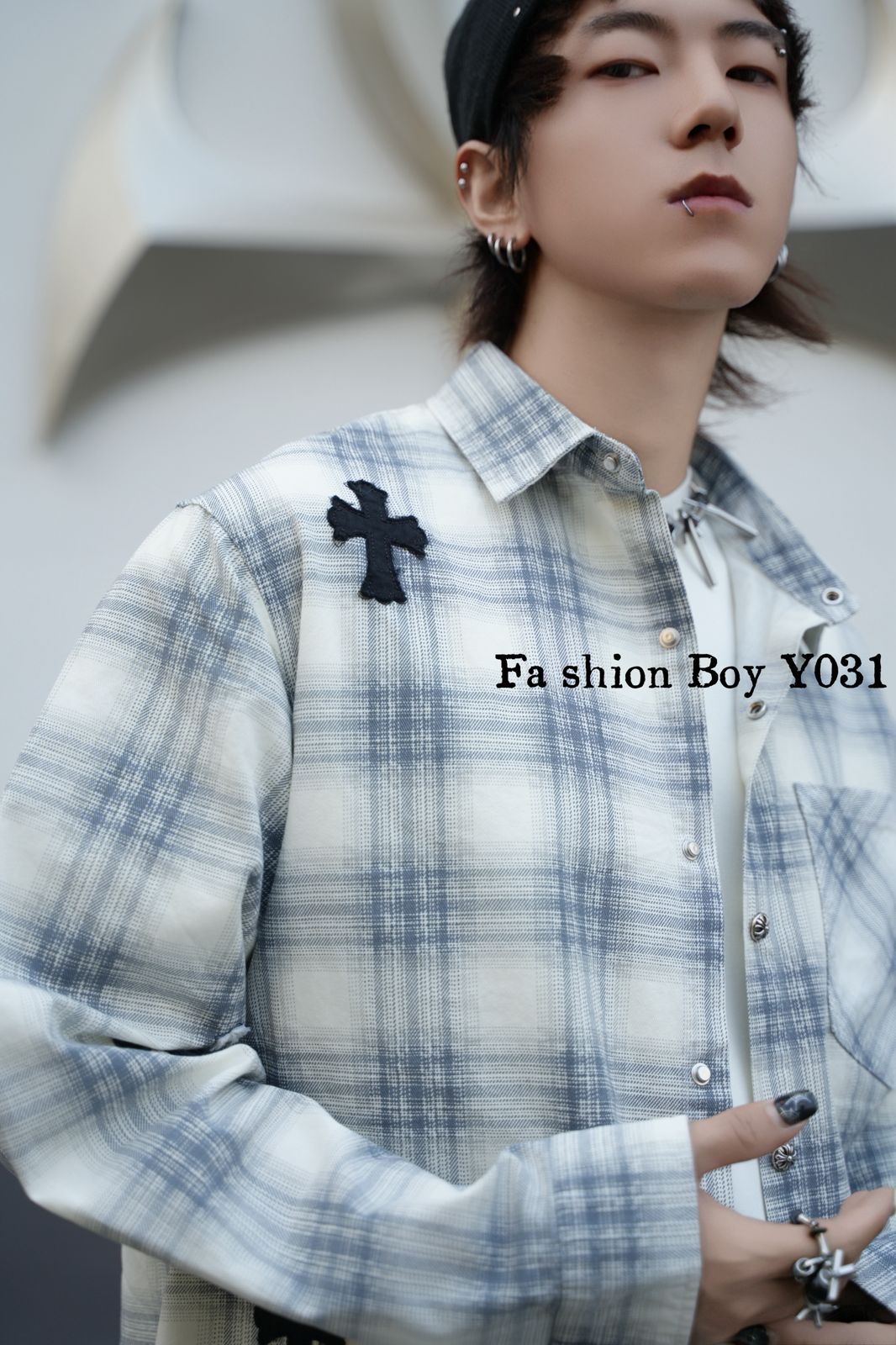 Urban Cross Patch Check Shirt