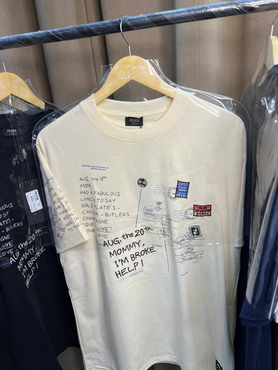 Urban Script Drop-Shoulder Tee