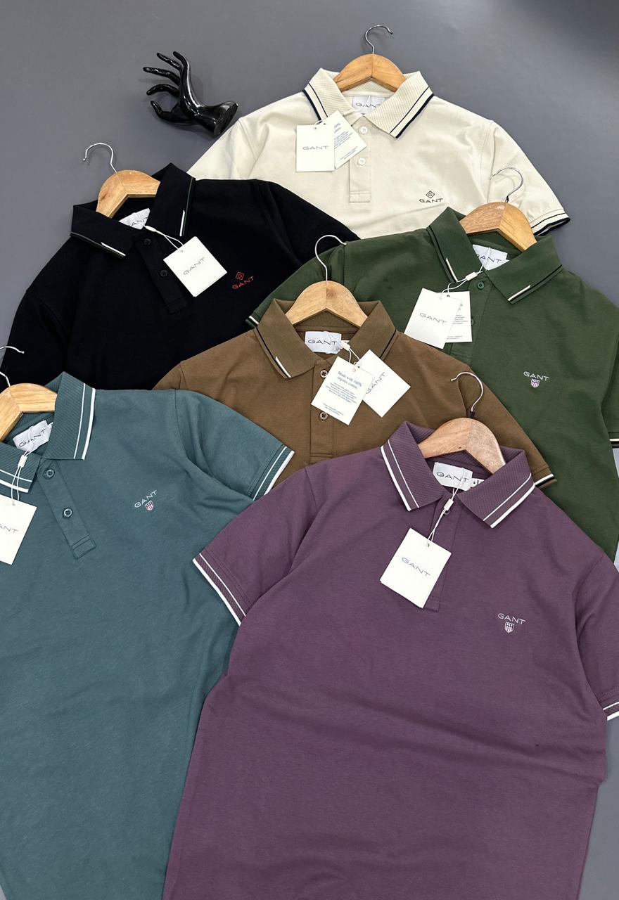 Elite Crest Cotton Polo