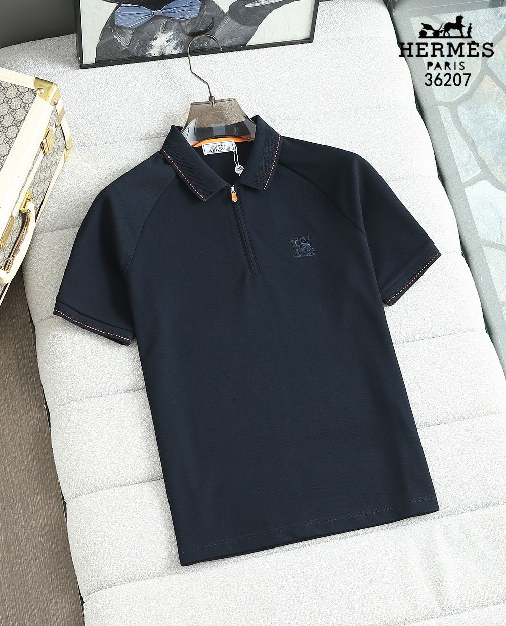 Luxe Half-Zip Matty Polo