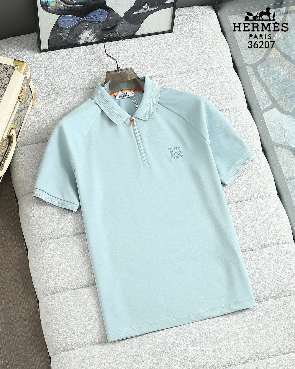 Luxe Half-Zip Matty Polo