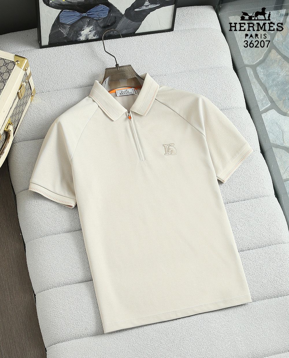 Luxe Half-Zip Matty Polo