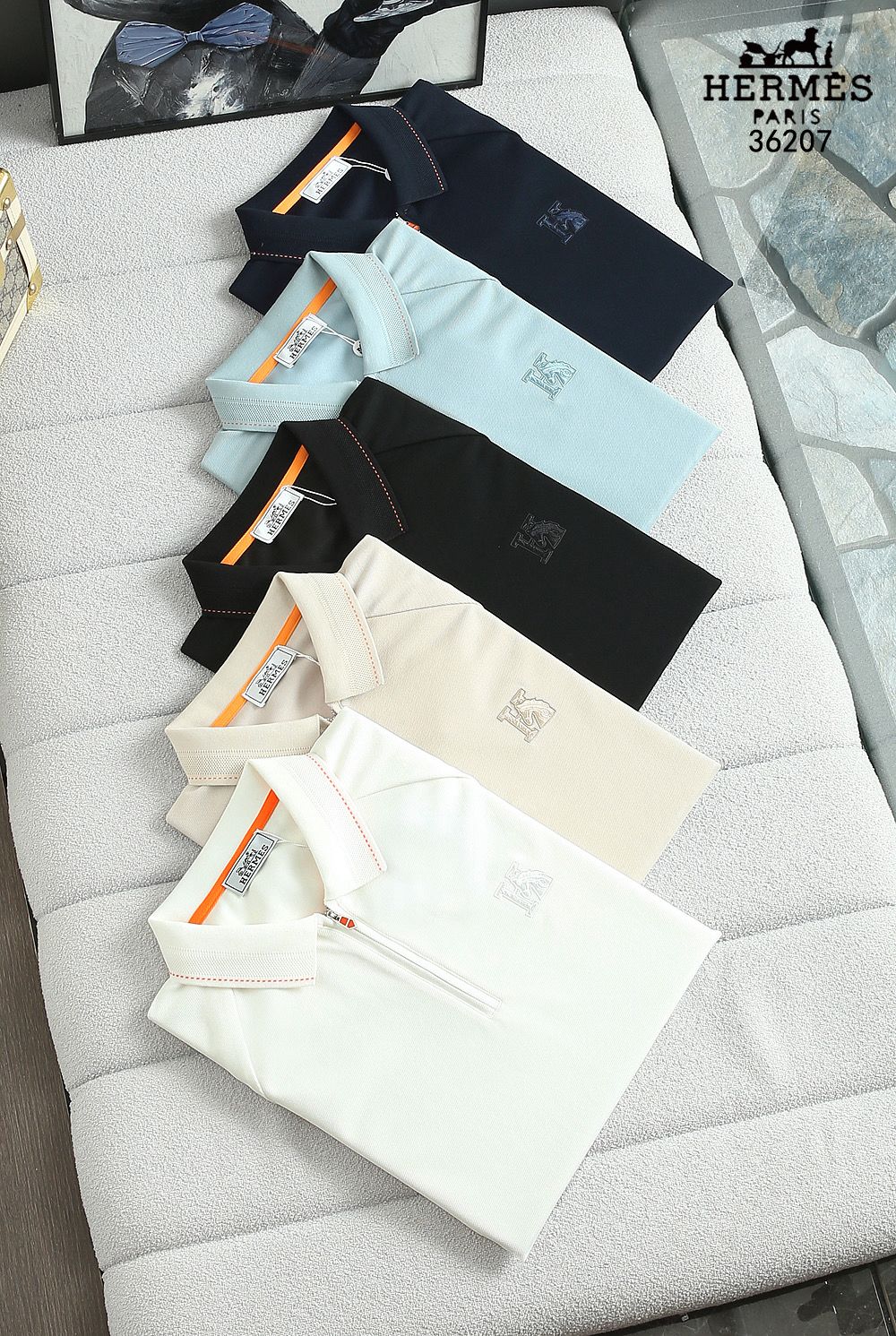 Luxe Half-Zip Matty Polo