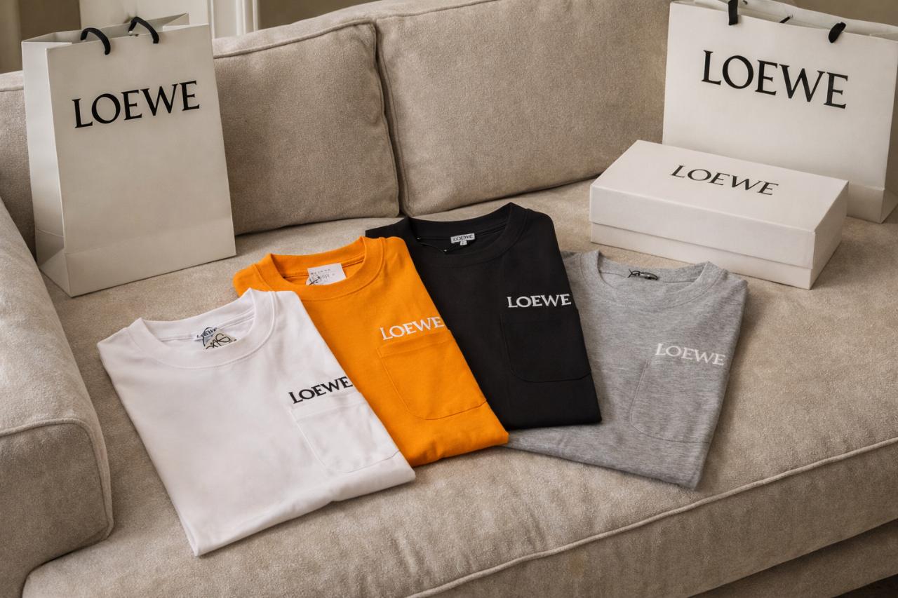 Luxe Atelier 350 GSM Drop Tee