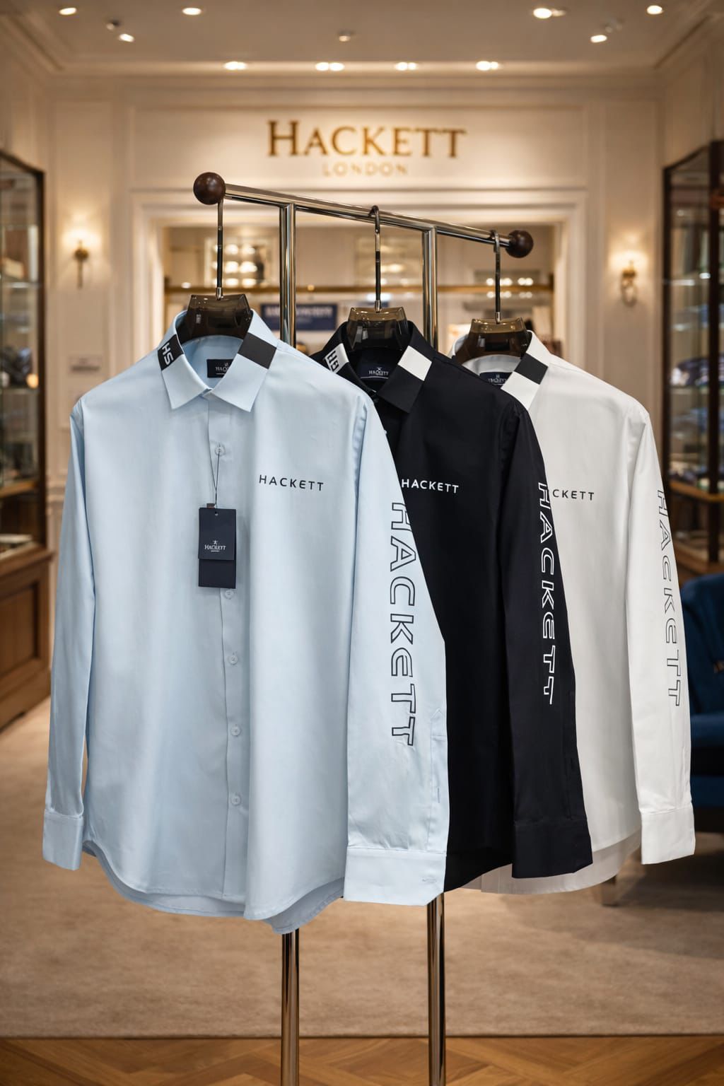 Signature Sleeve Logo Regular Fit Shirt