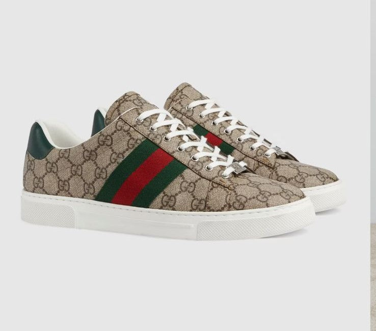 Web Stripe Ace Sneakers