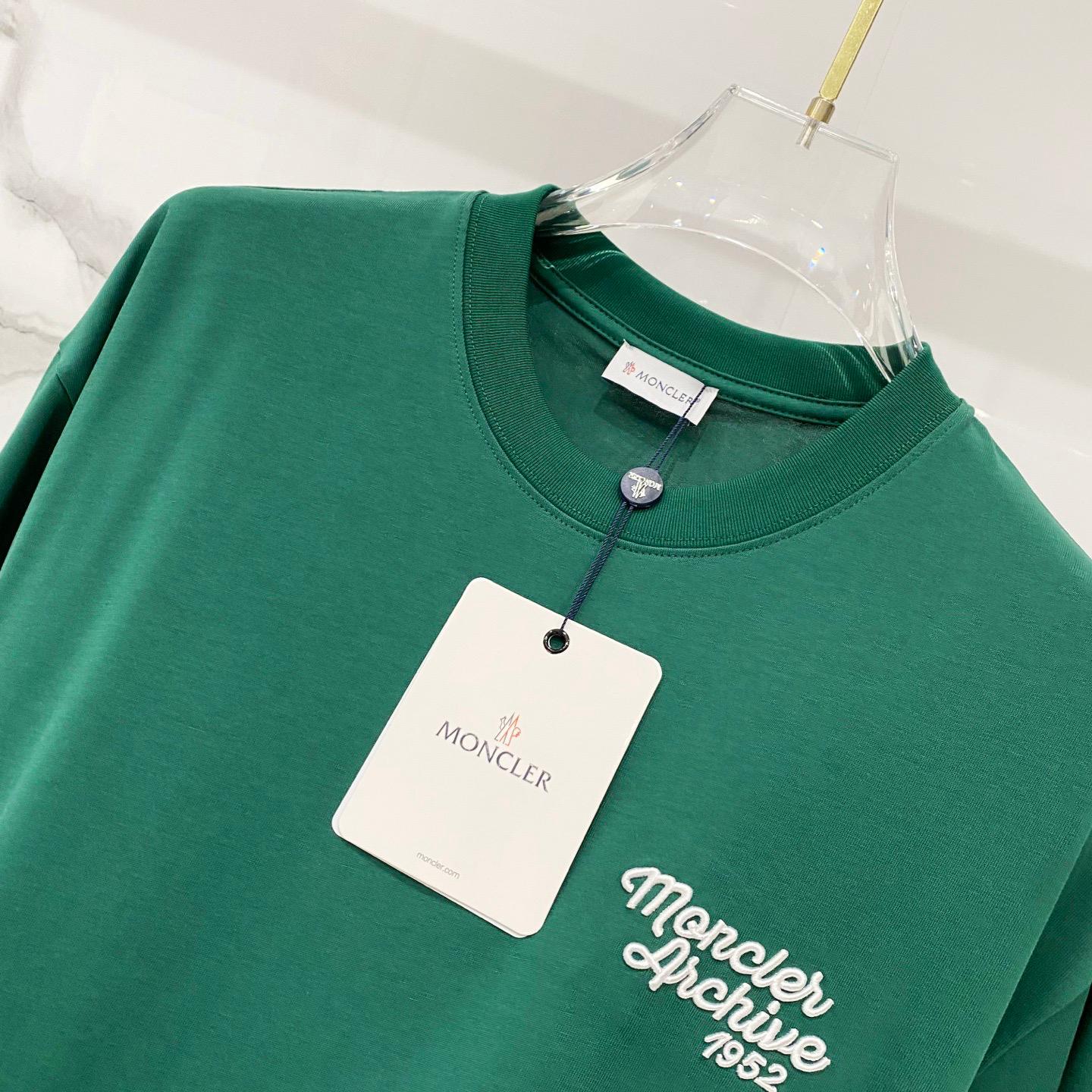 Logo Embroidered Cotton T-Shirt