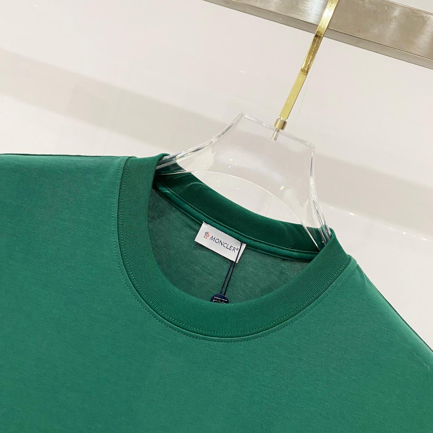 Logo Embroidered Cotton T-Shirt
