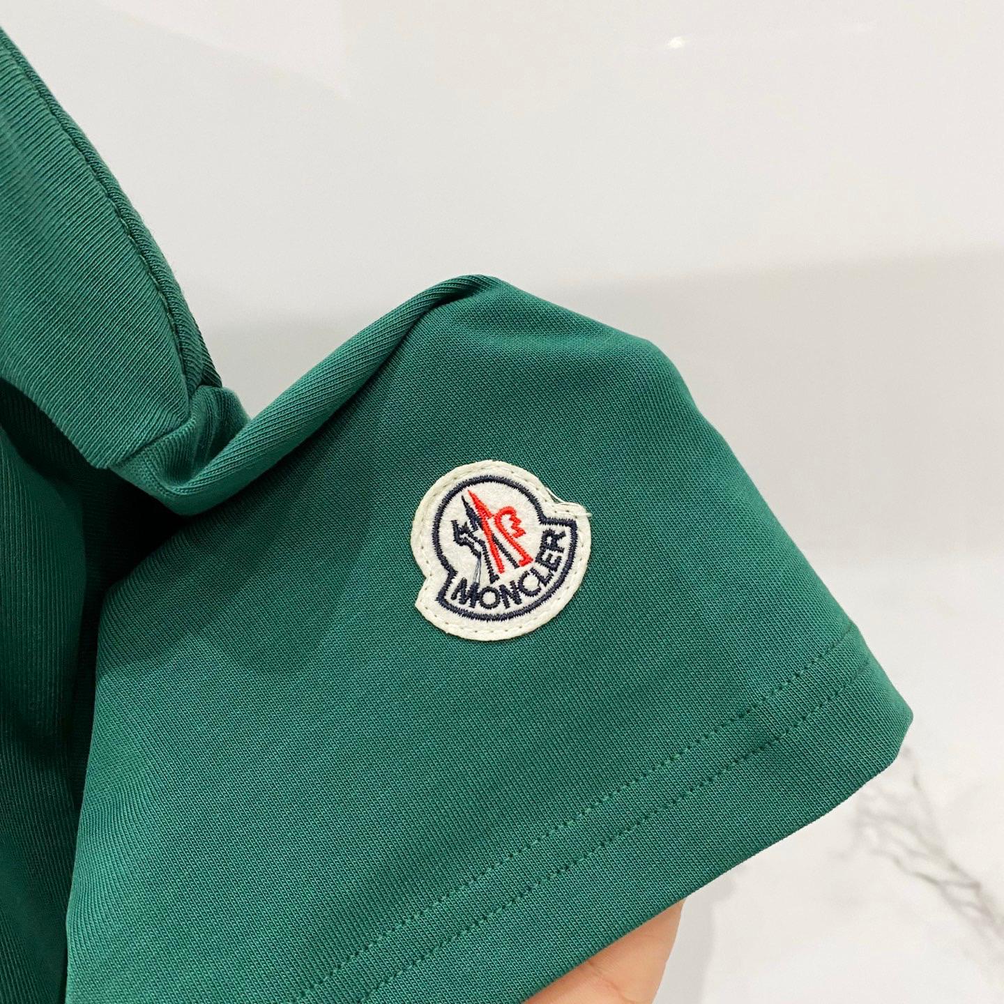 Logo Embroidered Cotton T-Shirt