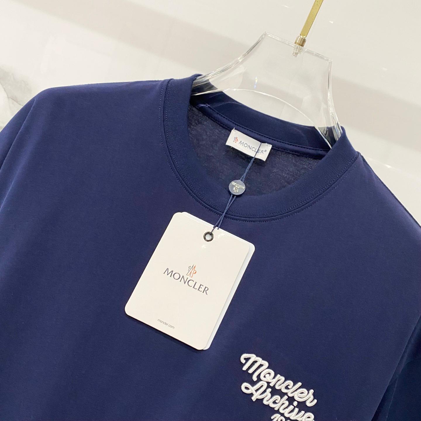 Logo Embroidered Cotton T-Shirt