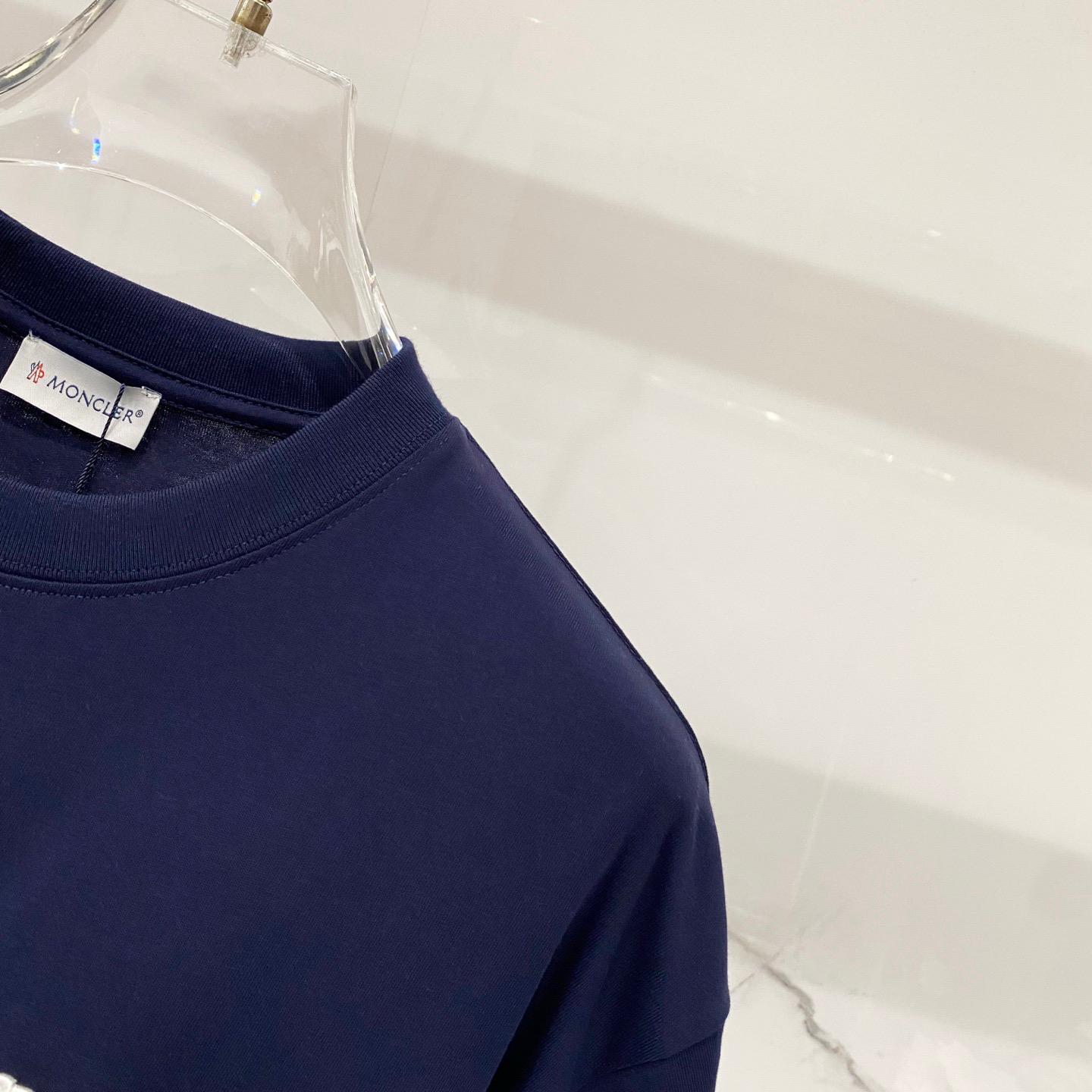 Logo Embroidered Cotton T-Shirt