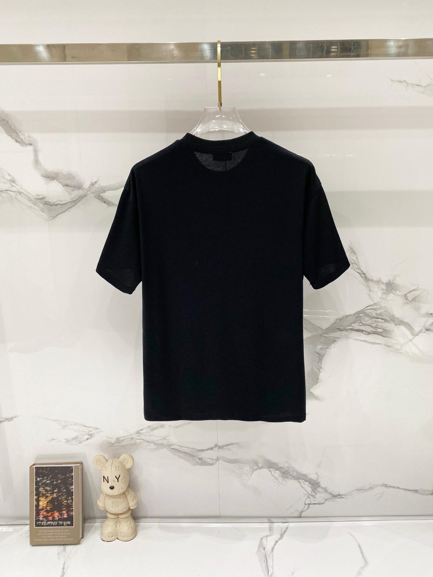 Logo Embroidered Cotton T-Shirt