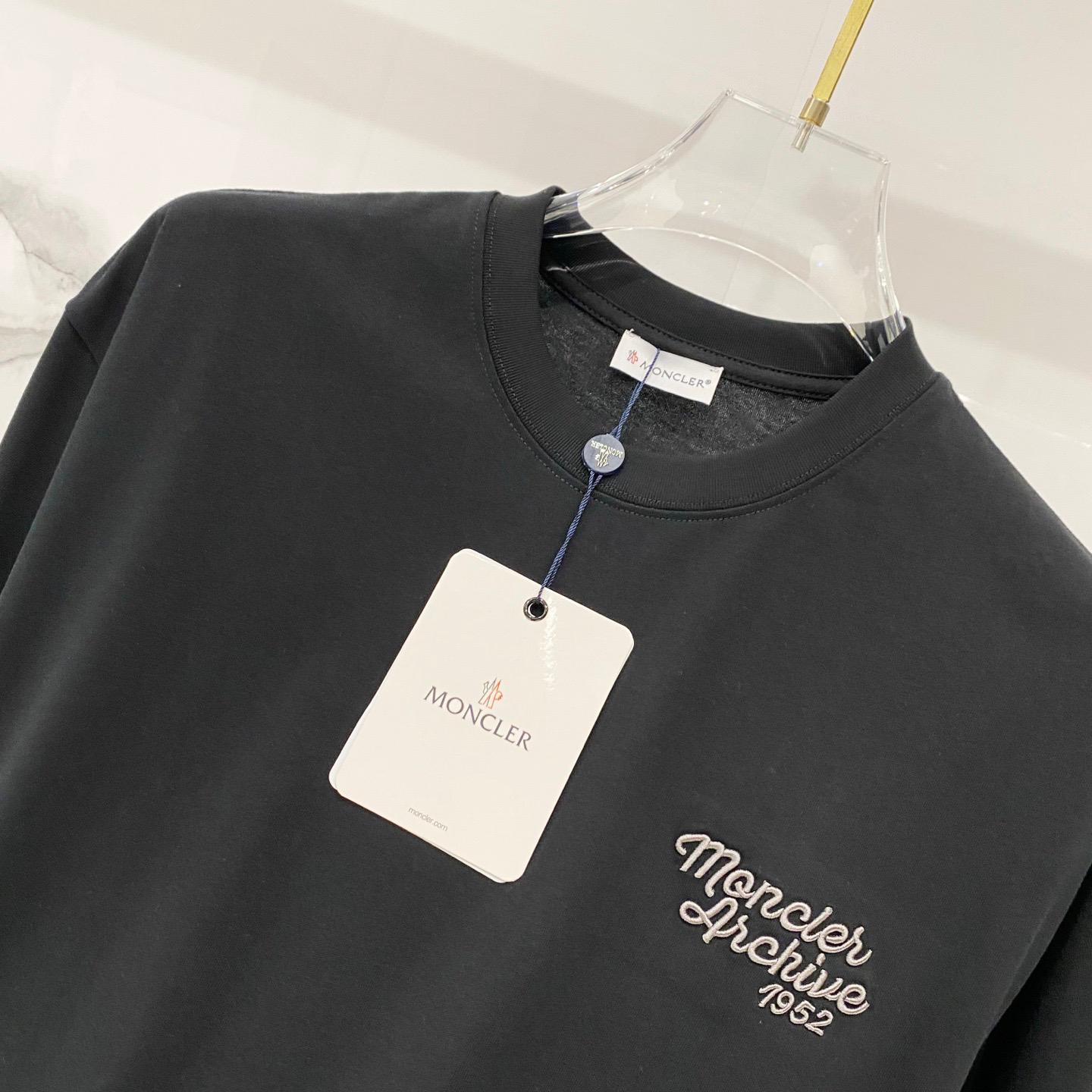 Logo Embroidered Cotton T-Shirt