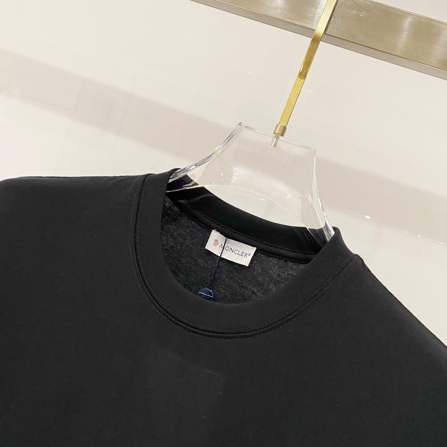 Logo Embroidered Cotton T-Shirt
