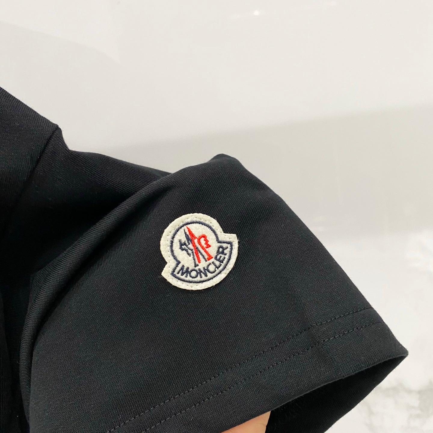 Logo Embroidered Cotton T-Shirt