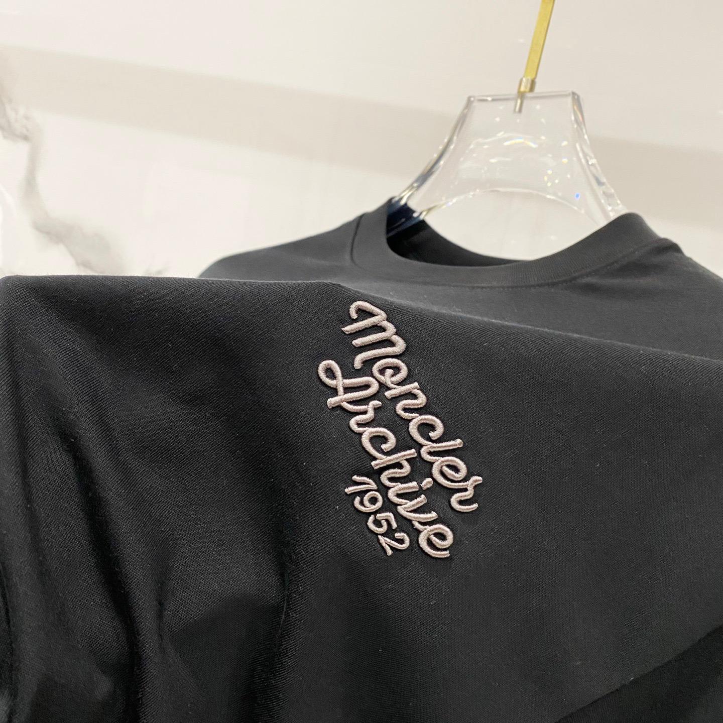 Logo Embroidered Cotton T-Shirt