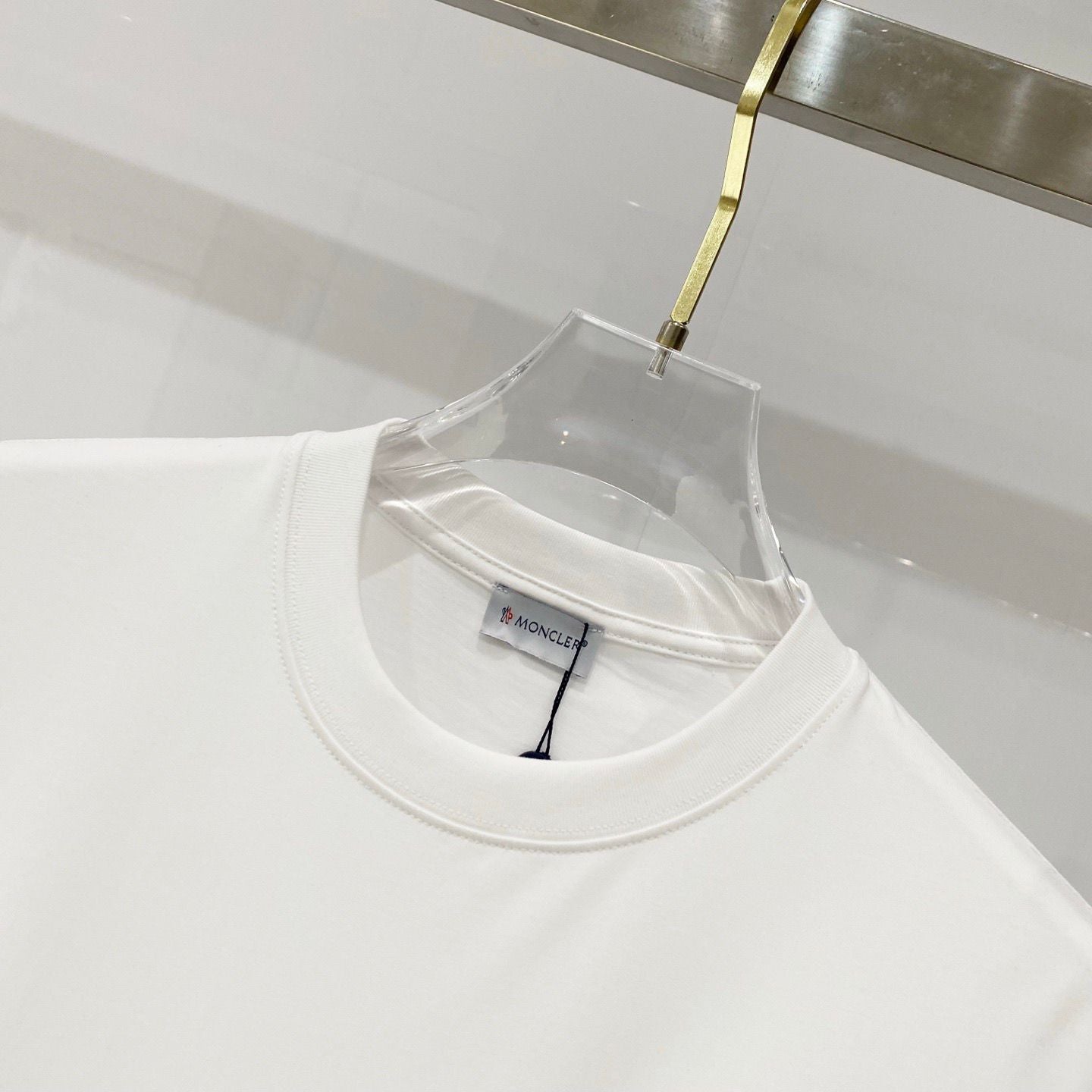 Logo Embroidered Cotton T-Shirt