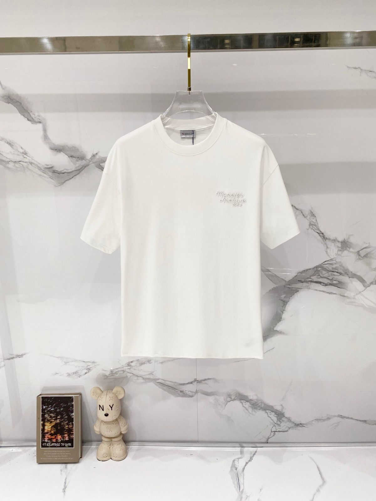 Logo Embroidered Cotton T-Shirt