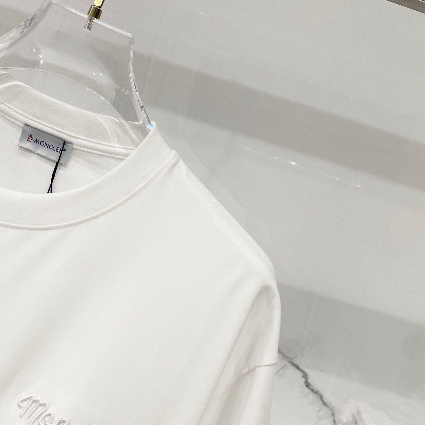 Logo Embroidered Cotton T-Shirt