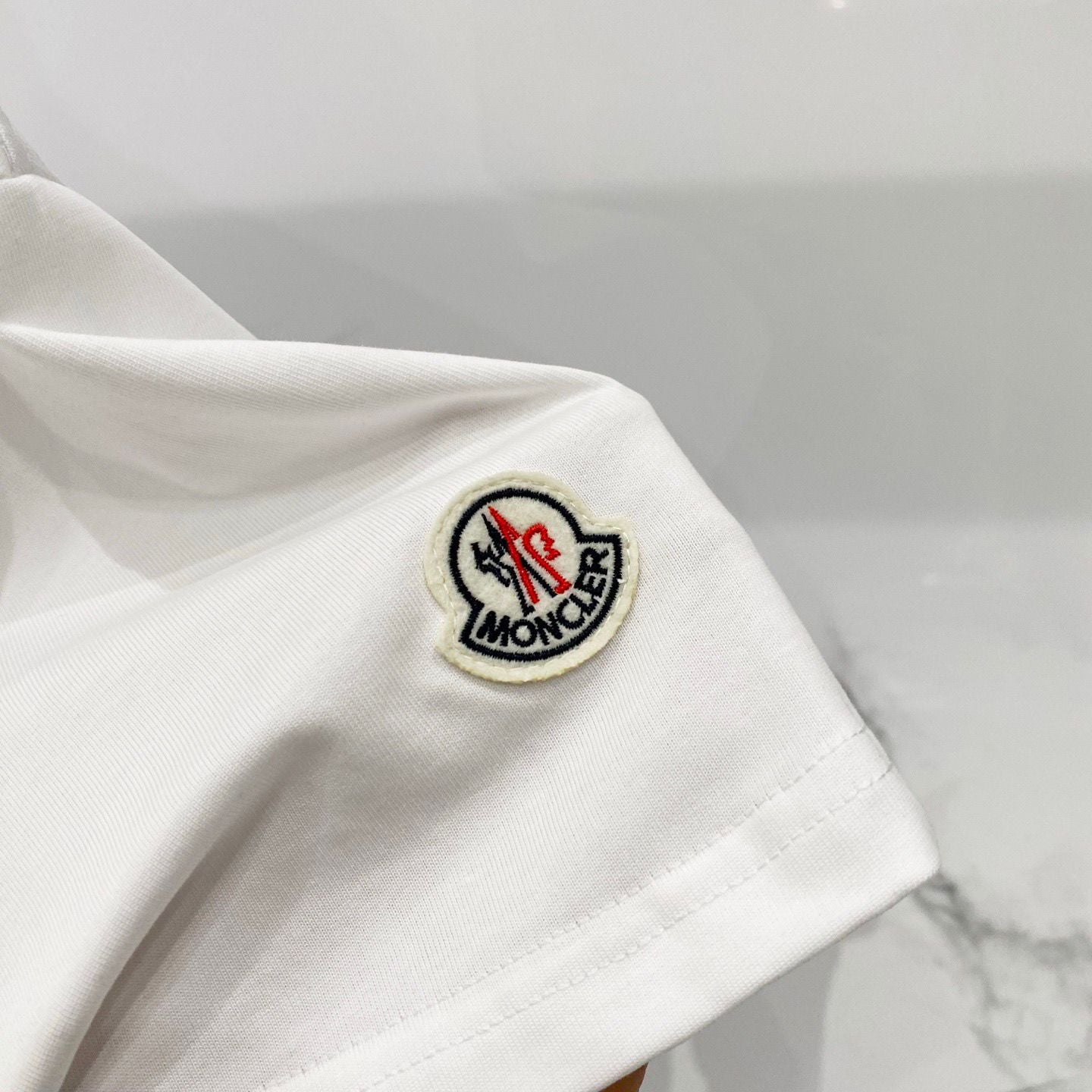 Logo Embroidered Cotton T-Shirt