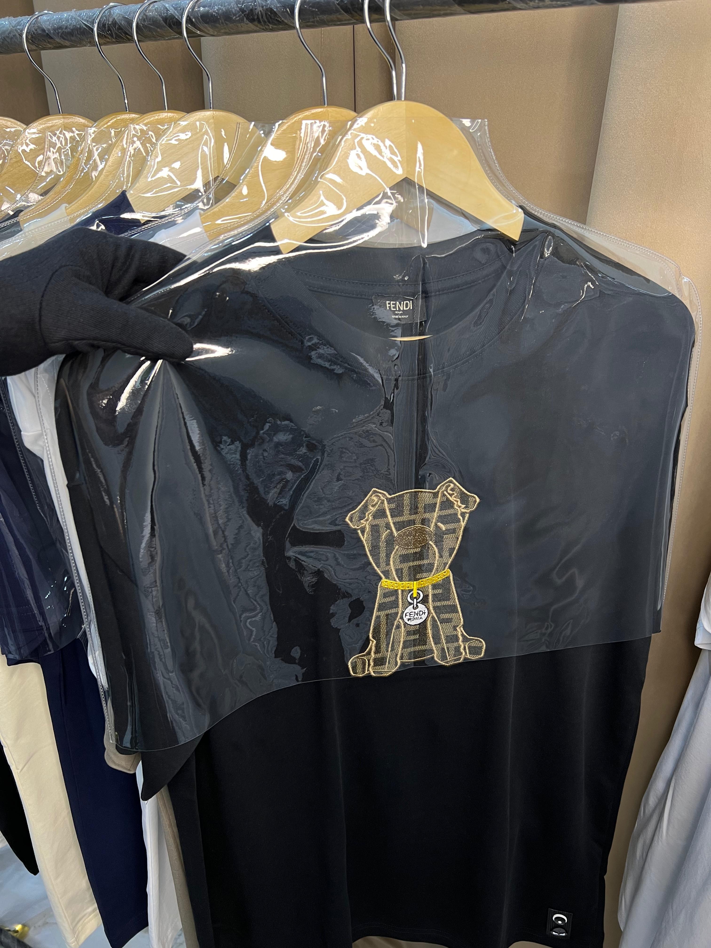 Dog Embroidery T-Shirt
