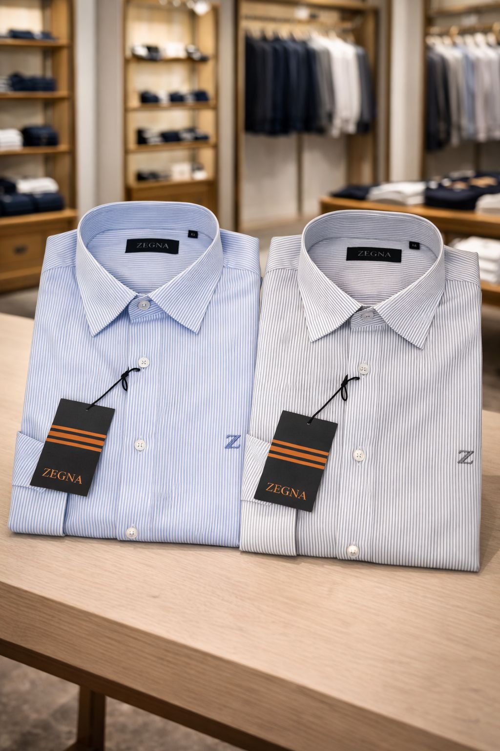Premium European Striped Formal Shirt