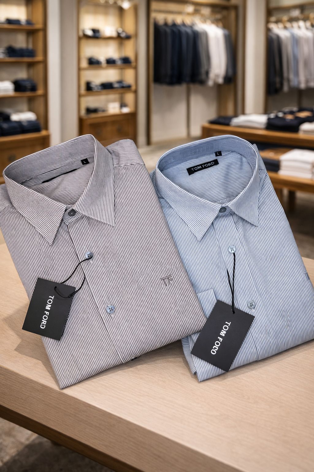 Premium European Striped Formal Shirt