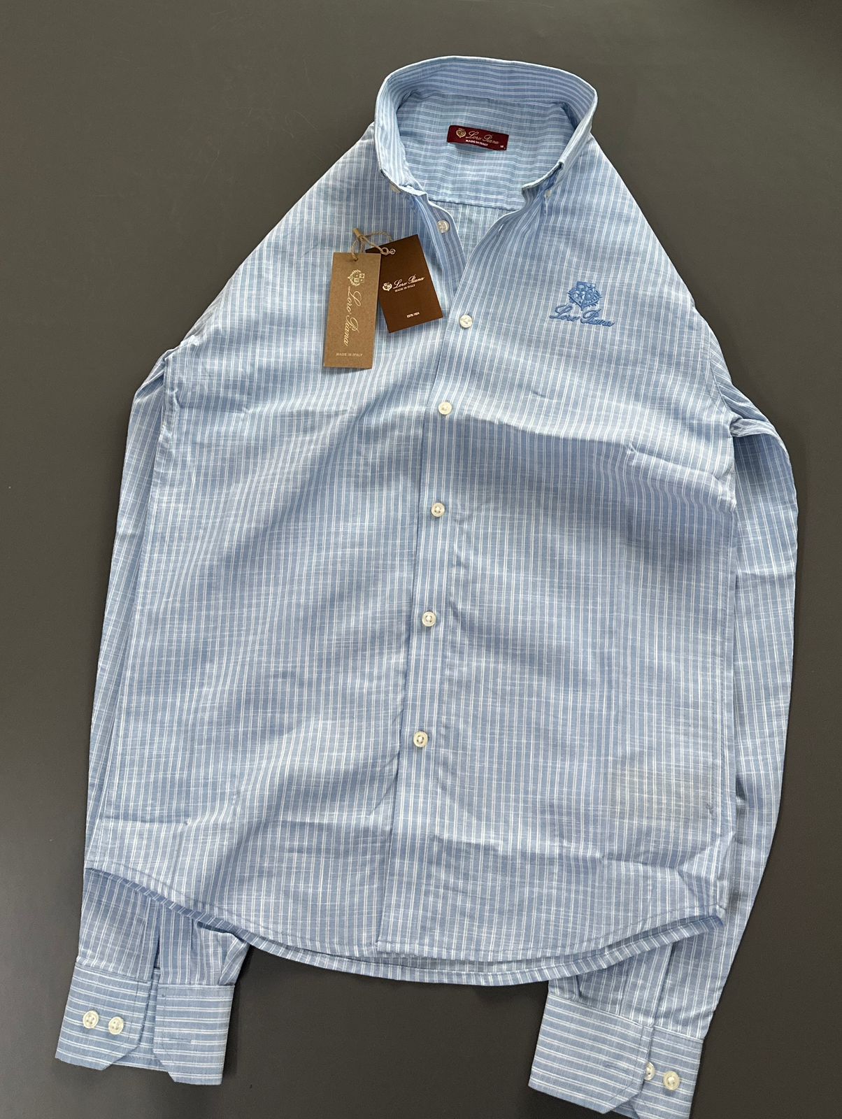 Classic Striped Oxford Cotton Shirt