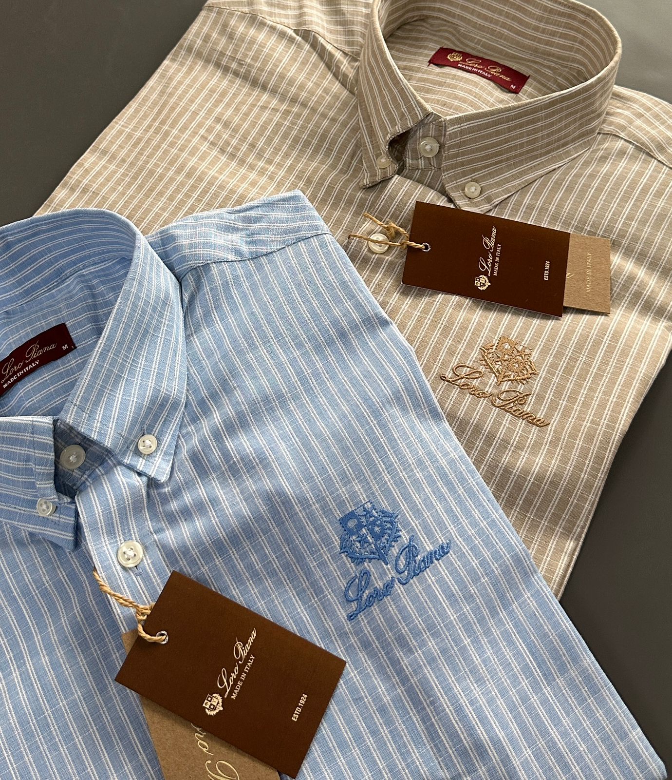 Classic Striped Oxford Cotton Shirt