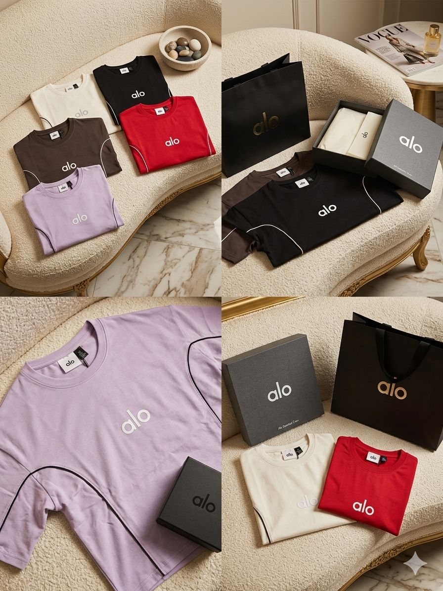 Premium Athleisure Crop T-Shirt