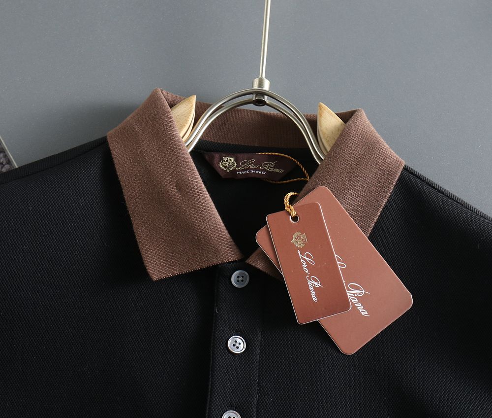 Luxury Contrast Collar Premium Polo T-Shirt
