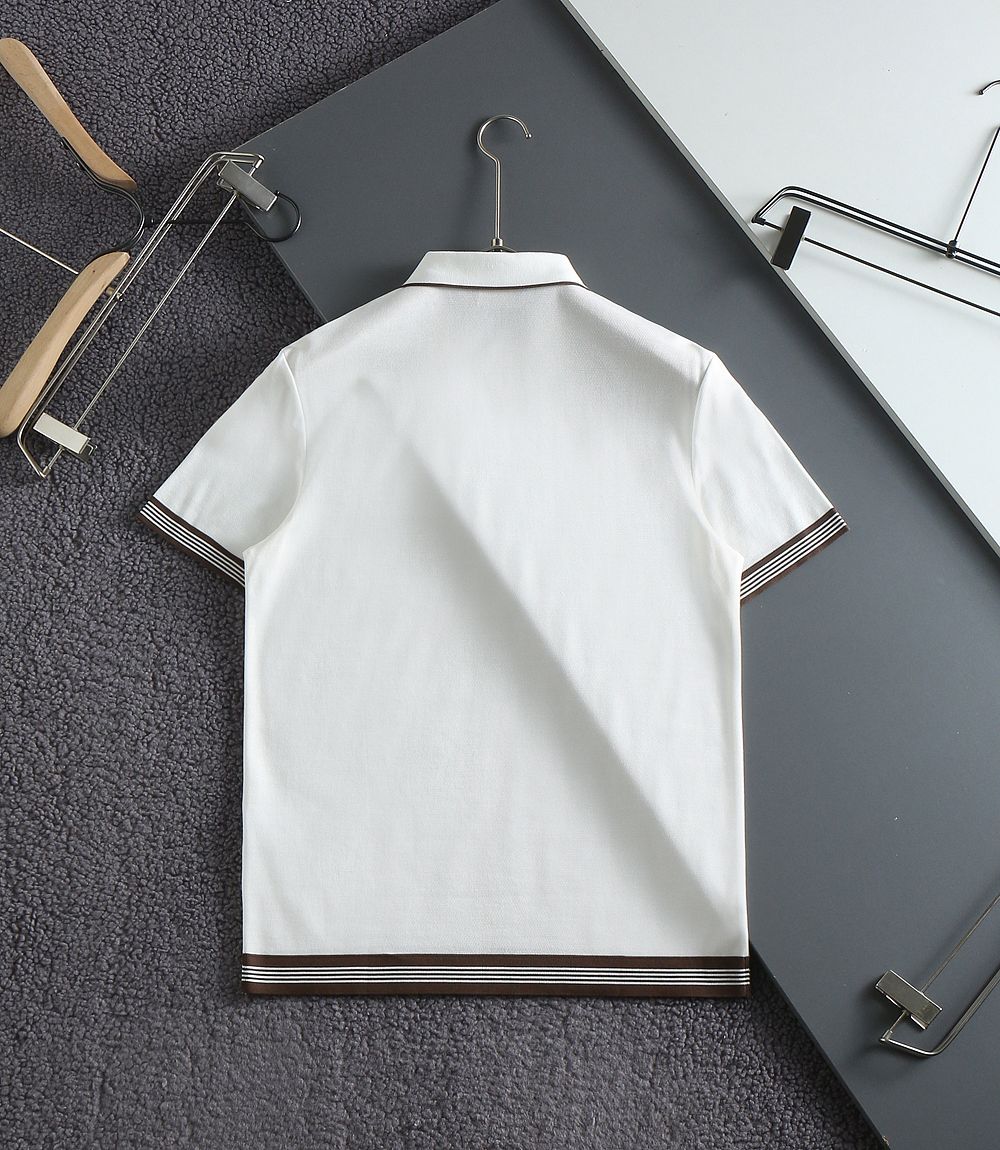 Luxury Contrast Collar Premium Polo T-Shirt