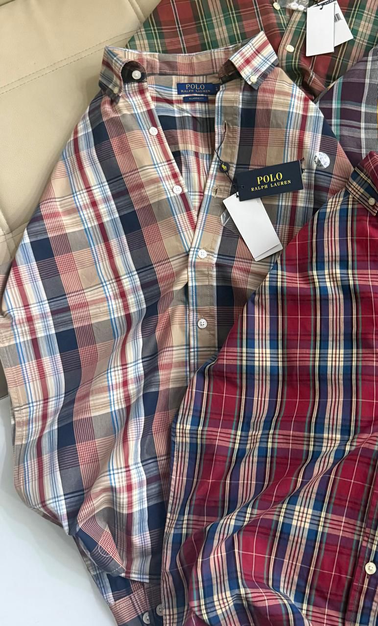 Premium Classic Check Cotton Shirt Collection