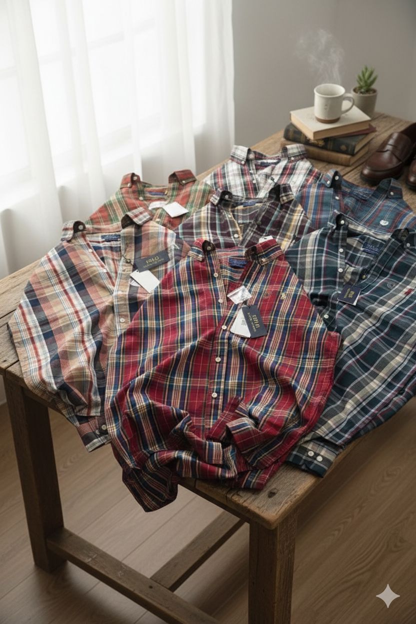 Premium Classic Check Cotton Shirt Collection