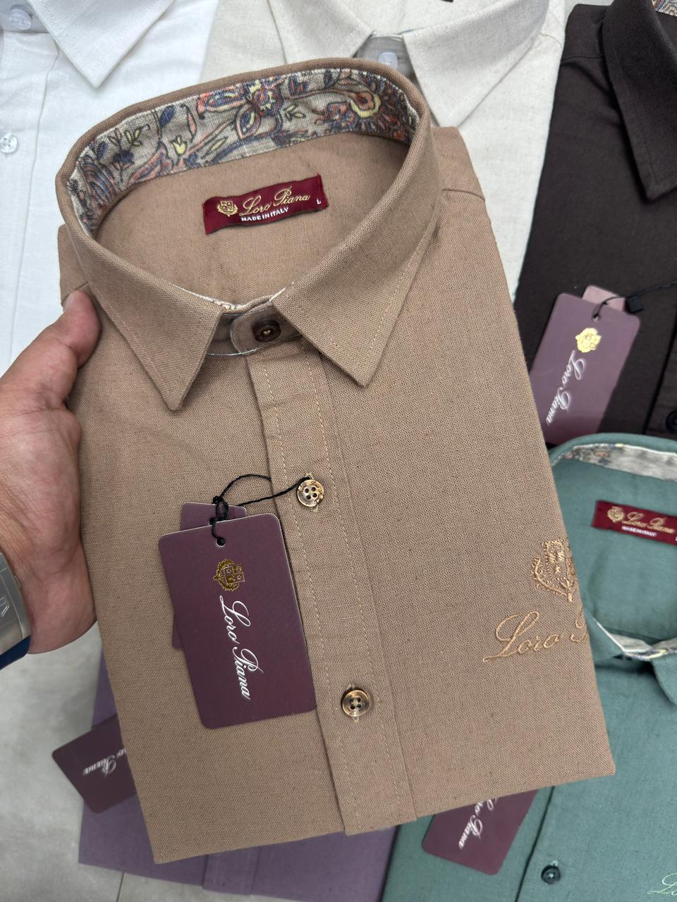 Luxury Textured Cotton Premium Formal Shirts