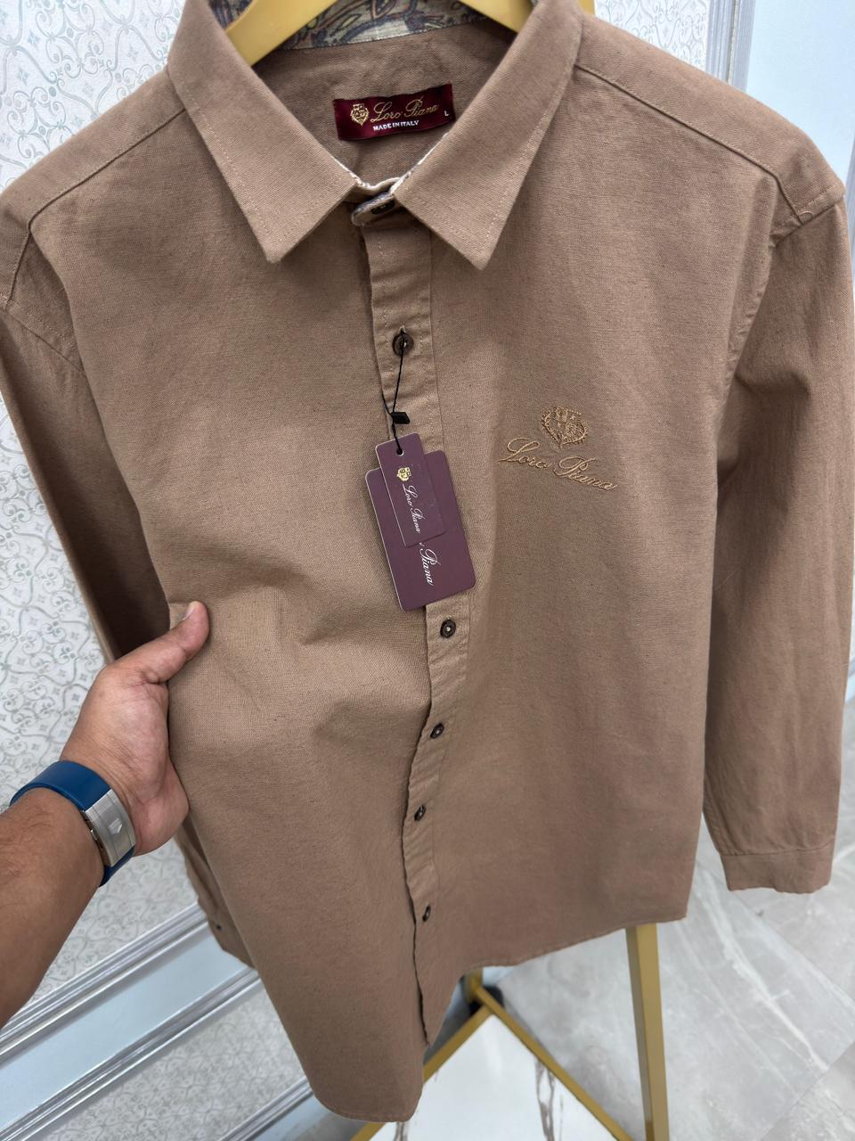 Luxury Textured Cotton Premium Formal Shirts