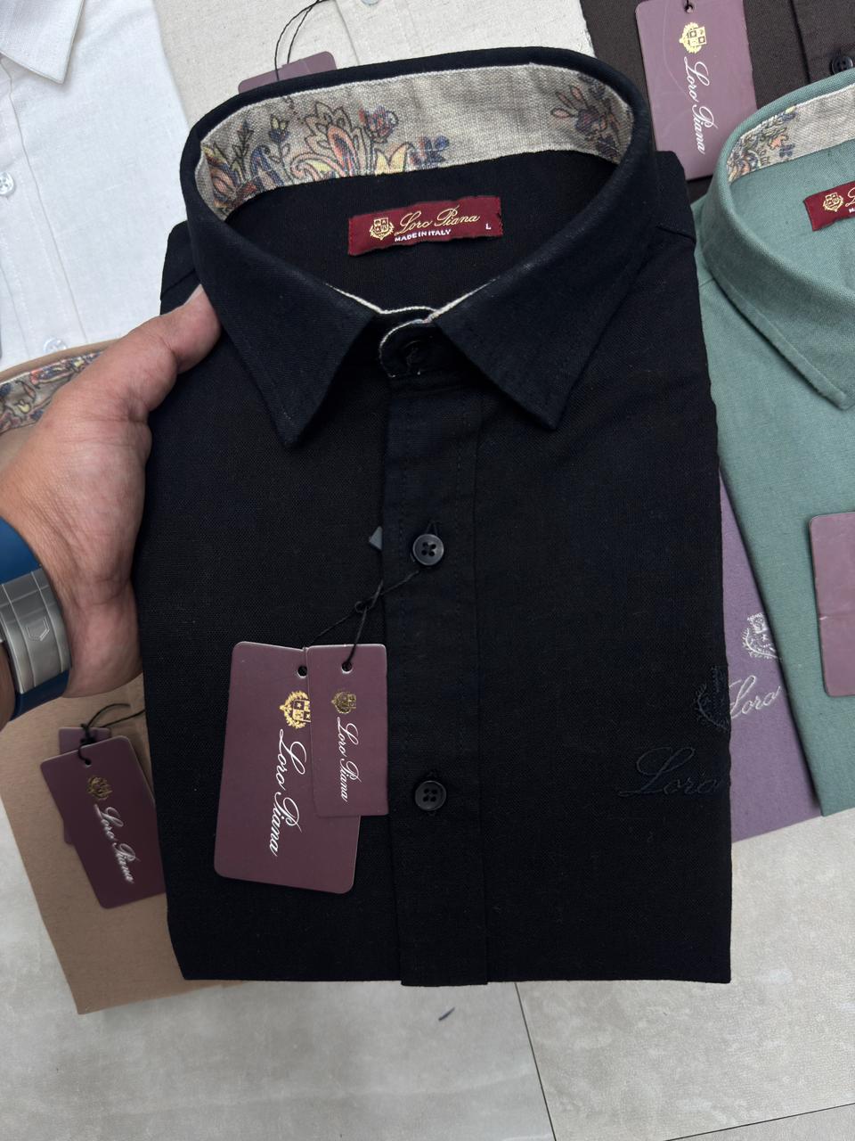 Luxury Textured Cotton Premium Formal Shirts