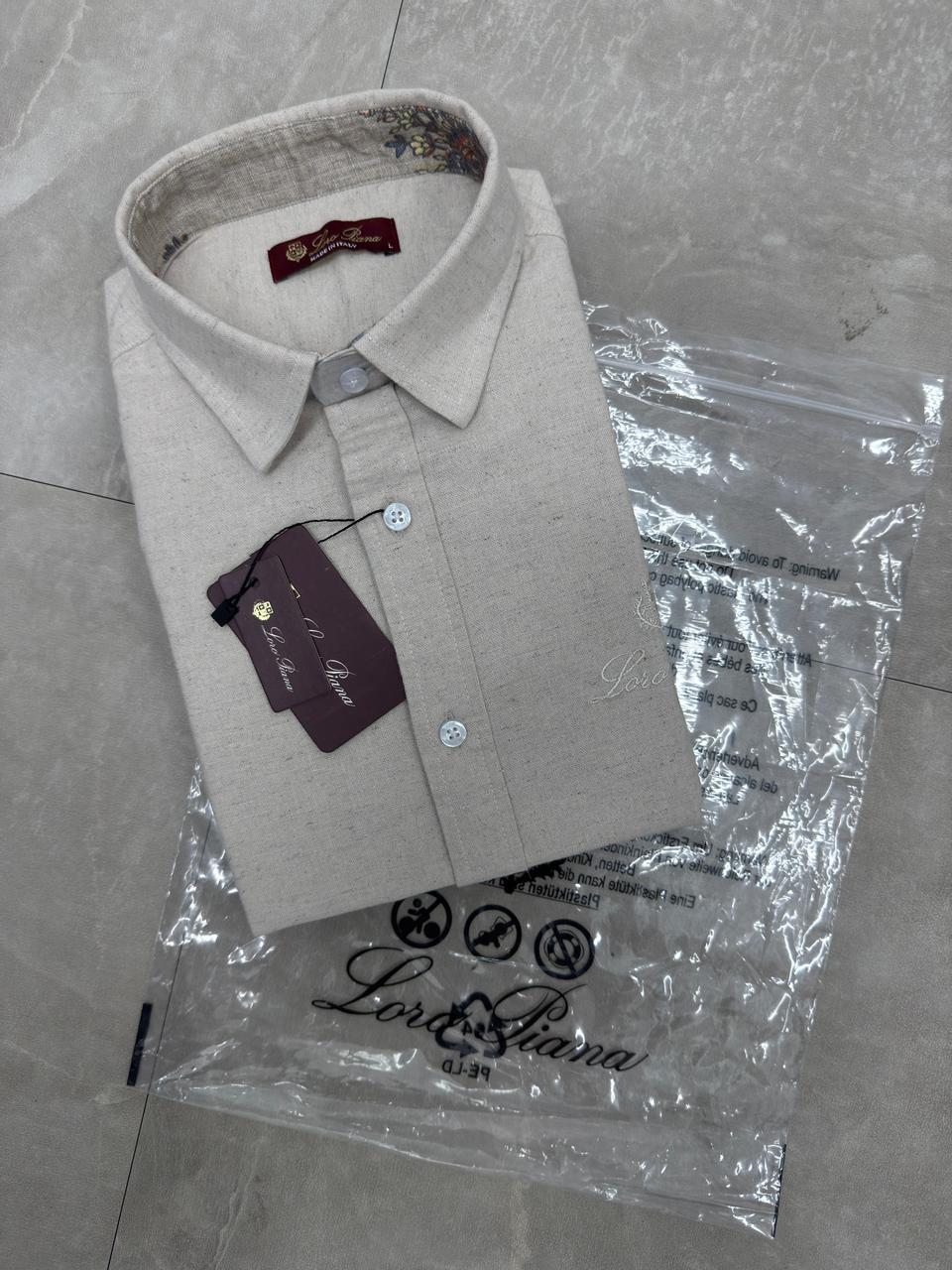 Luxury Textured Cotton Premium Formal Shirts